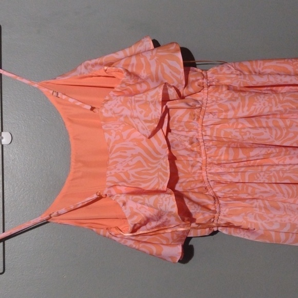 Lilly Pulitzer for Target Pink Orange Zebra dress size xs - Picture 3 of 7